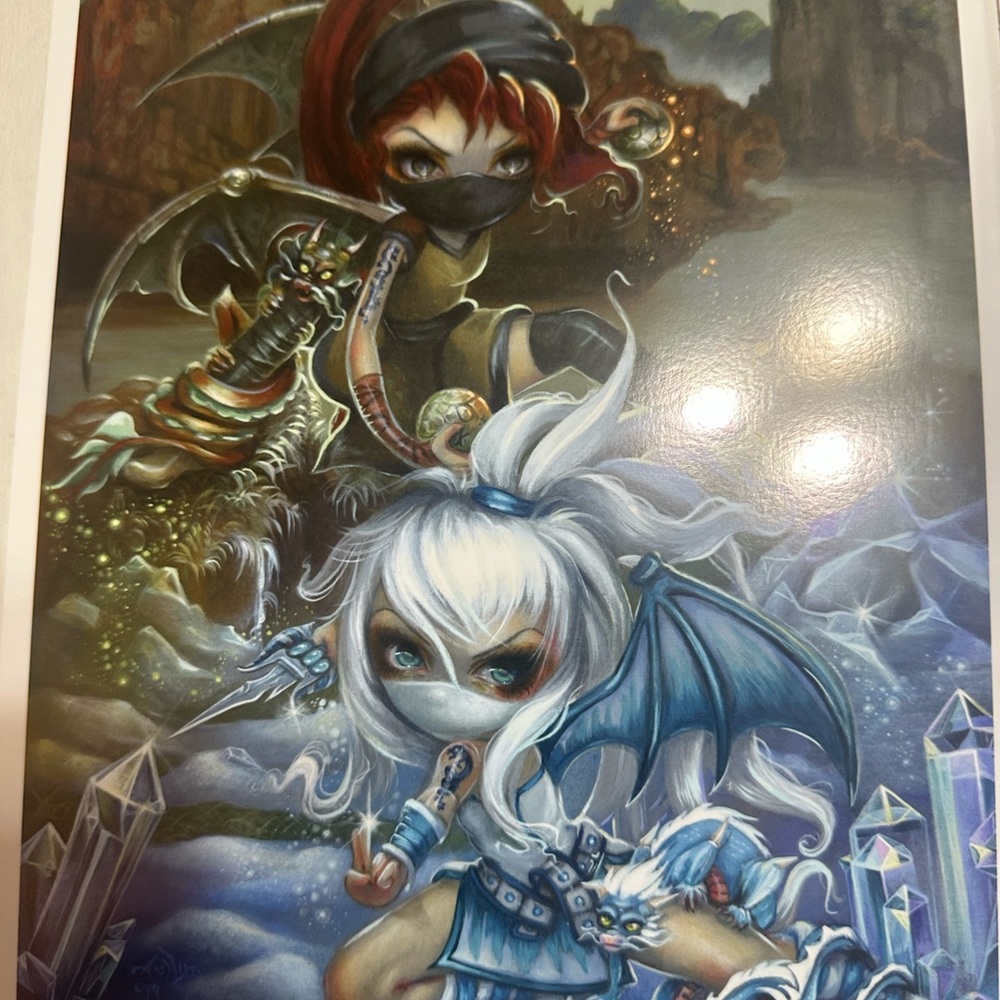 Jasmine becket Griffith art print